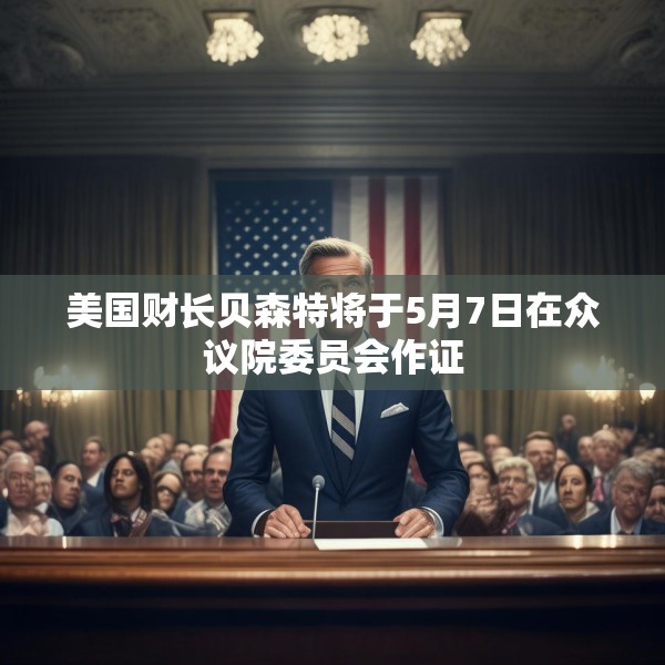 美国财长贝森特将于5月7日在众议院委员会作证