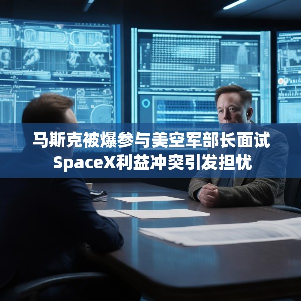马斯克被爆参与美空军部长面试 SpaceX利益冲突引发担忧