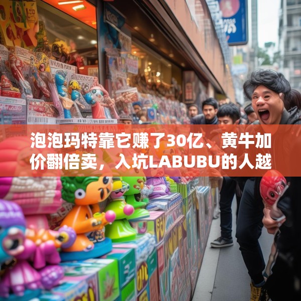 泡泡玛特靠它赚了30亿、黄牛加价翻倍卖，入坑LABUBU的人越来越多