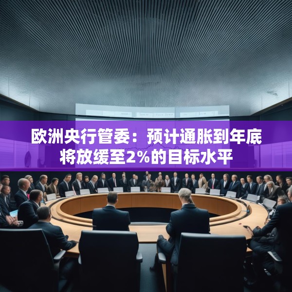 欧洲央行管委：预计通胀到年底将放缓至2%的目标水平