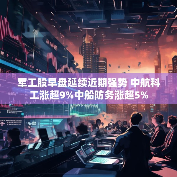 军工股早盘延续近期强势 中航科工涨超9%中船防务涨超5%