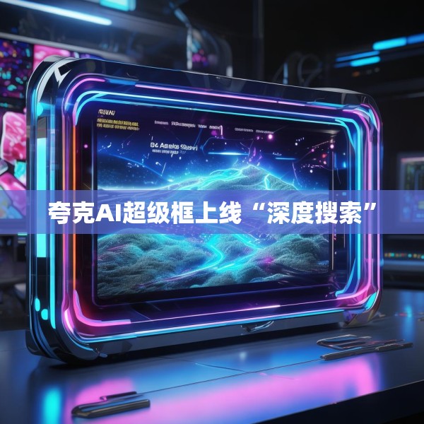 夸克AI超级框上线“深度搜索”