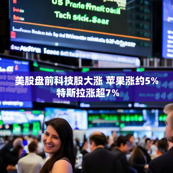美股盘前科技股大涨 苹果涨约5% 特斯拉涨超7%