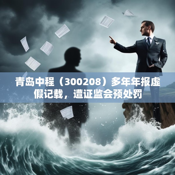 青岛中程（300208）多年年报虚假记载，遭证监会预处罚