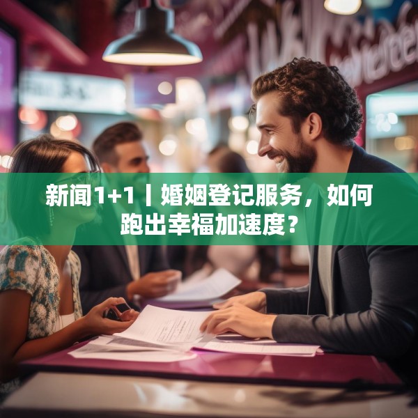 新闻1+1丨婚姻登记服务，如何跑出幸福加速度？