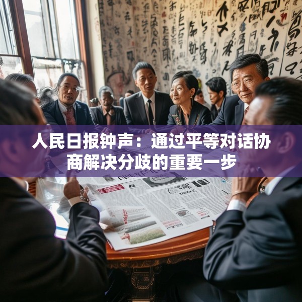 人民日报钟声：通过平等对话协商解决分歧的重要一步