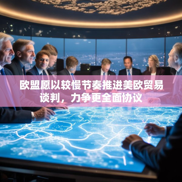 欧盟愿以较慢节奏推进美欧贸易谈判，力争更全面协议