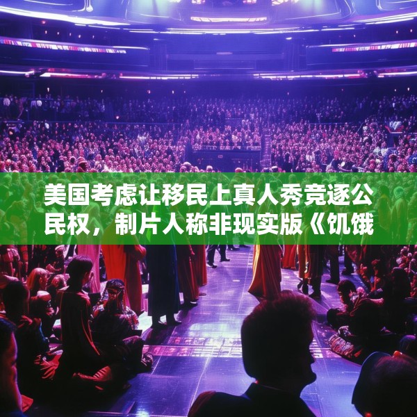 美国考虑让移民上真人秀竞逐公民权，制片人称非现实版《饥饿游戏》