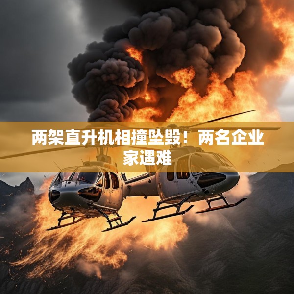两架直升机相撞坠毁！两名企业家遇难