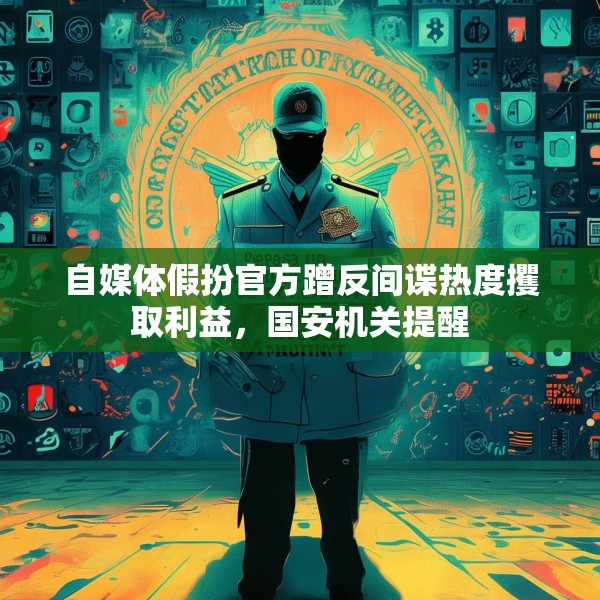 自媒体假扮官方蹭反间谍热度攫取利益，国安机关提醒