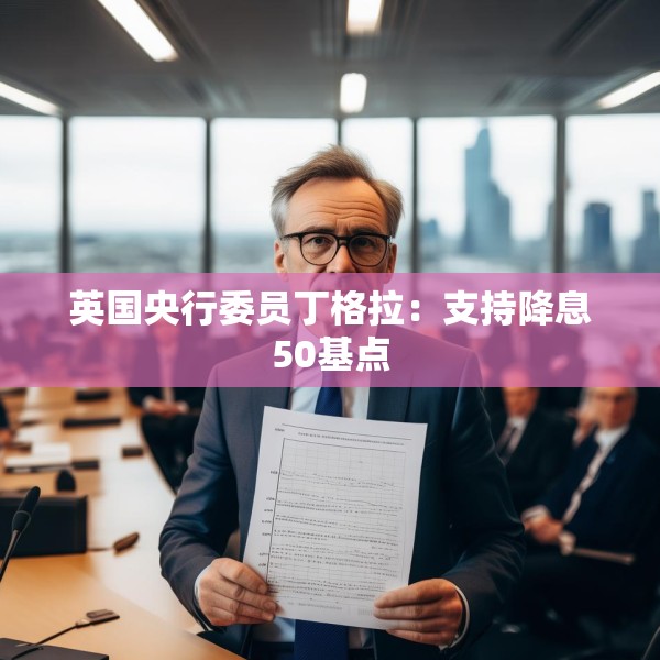 英国央行委员丁格拉：支持降息50基点