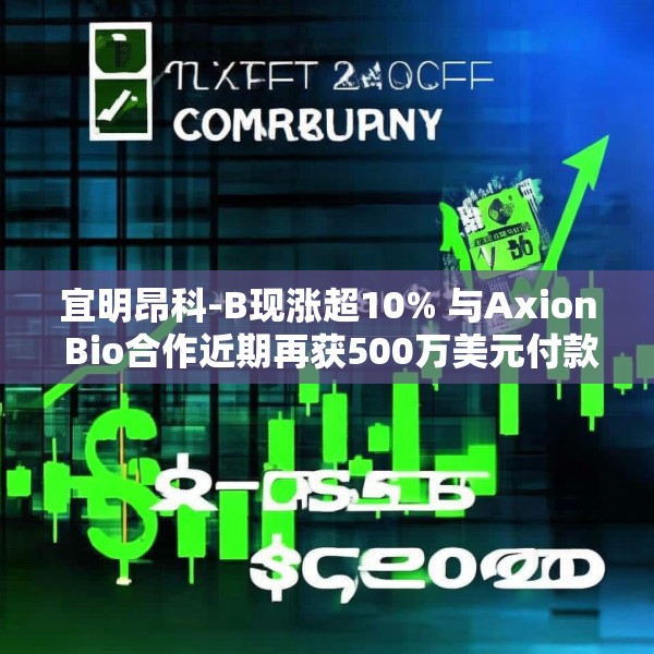 宜明昂科-B现涨超10% 与Axion Bio合作近期再获500万美元付款
