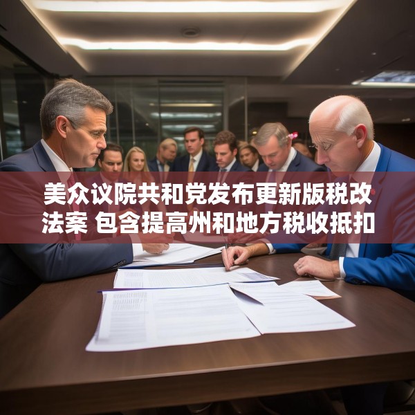 美众议院共和党发布更新版税改法案 包含提高州和地方税收抵扣上限