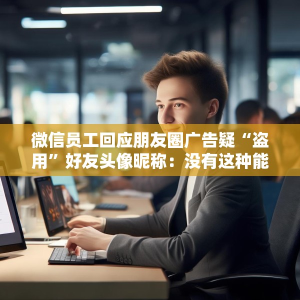 微信员工回应朋友圈广告疑“盗用”好友头像昵称：没有这种能力，也不会这样干