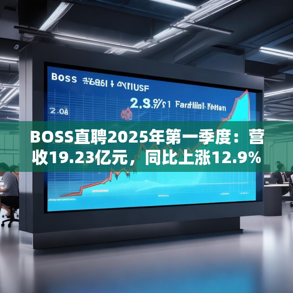 BOSS直聘2025年第一季度：营收19.23亿元，同比上涨12.9%