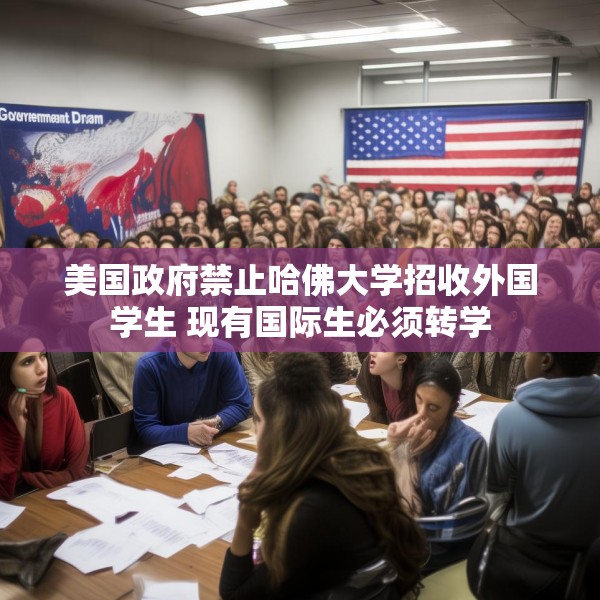 美国政府禁止哈佛大学招收外国学生 现有国际生必须转学