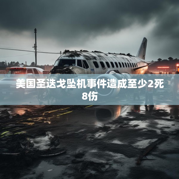美国圣迭戈坠机事件造成至少2死8伤