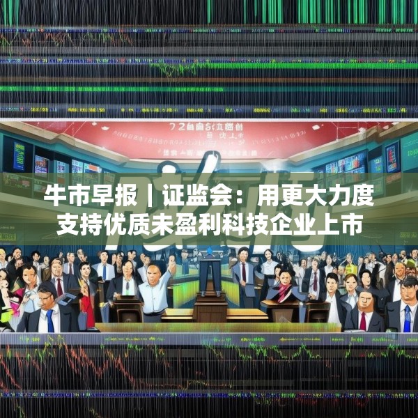 牛市早报｜证监会：用更大力度支持优质未盈利科技企业上市