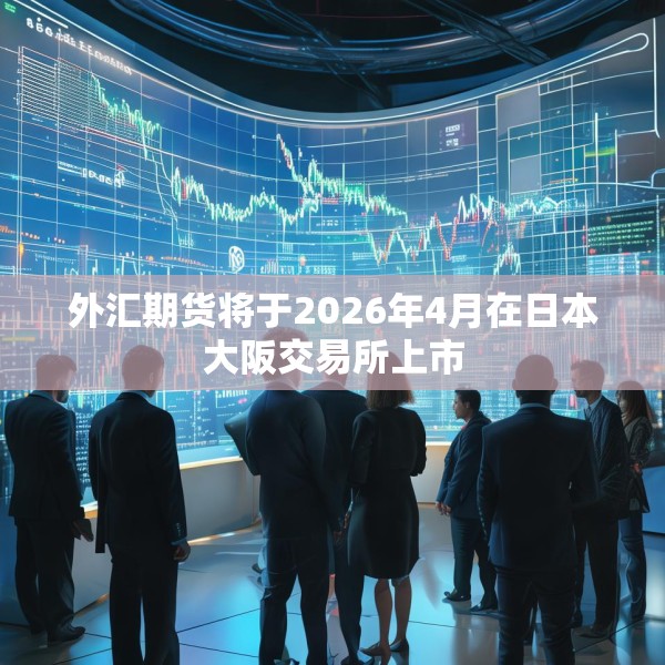 外汇期货将于2026年4月在日本大阪交易所上市