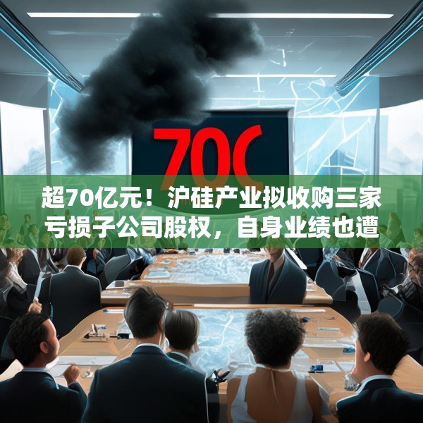 超70亿元！沪硅产业拟收购三家亏损子公司股权，自身业绩也遭“滑铁卢”