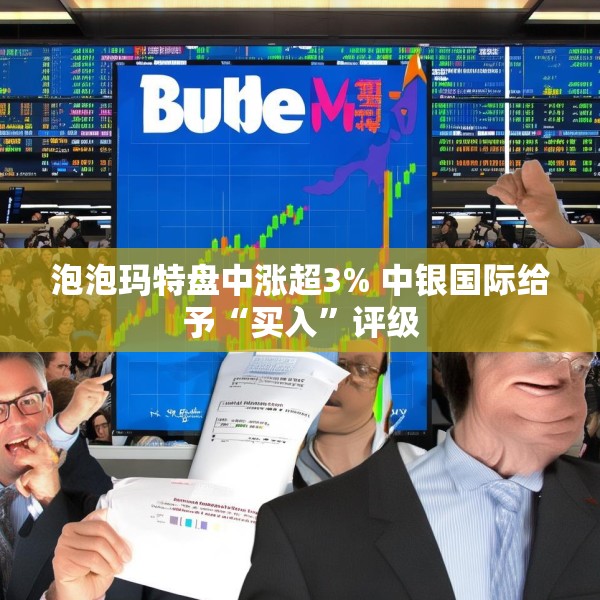 泡泡玛特盘中涨超3% 中银国际给予“买入”评级