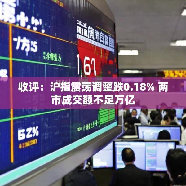 收评：沪指震荡调整跌0.18% 两市成交额不足万亿