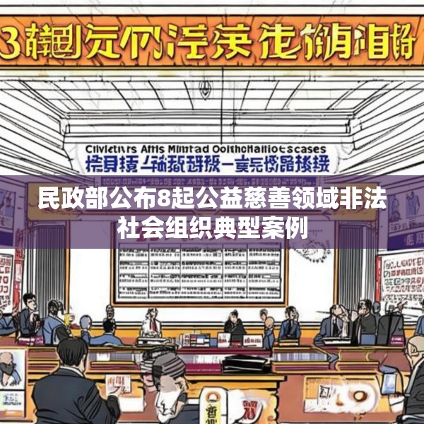 民政部公布8起公益慈善领域非法社会组织典型案例
