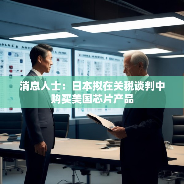 消息人士：日本拟在关税谈判中购买美国芯片产品