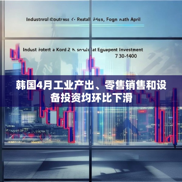 韩国4月工业产出、零售销售和设备投资均环比下滑