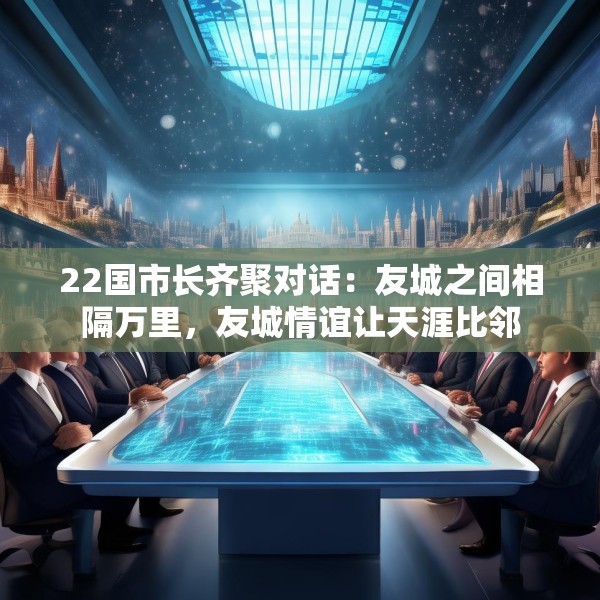 22国市长齐聚对话：友城之间相隔万里，友城情谊让天涯比邻