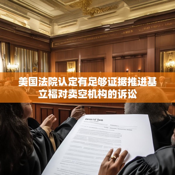 美国法院认定有足够证据推进基立福对卖空机构的诉讼