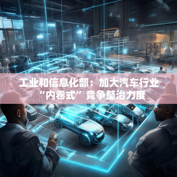 工业和信息化部：加大汽车行业“内卷式”竞争整治力度
