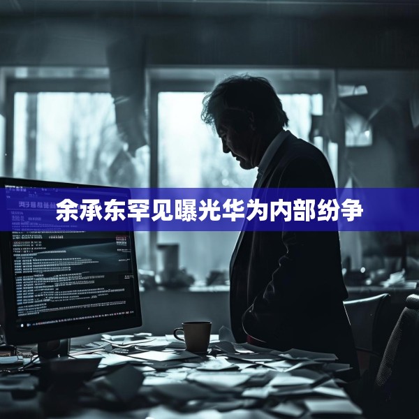 余承东罕见曝光华为内部纷争