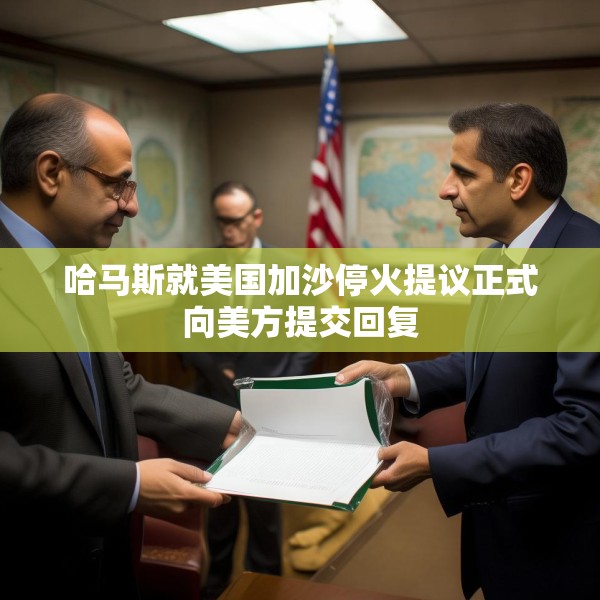 哈马斯就美国加沙停火提议正式向美方提交回复