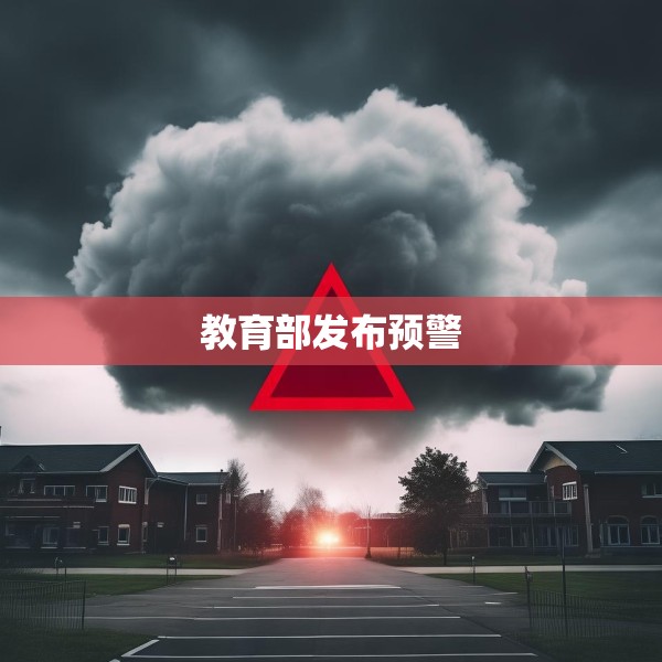 教育部发布预警