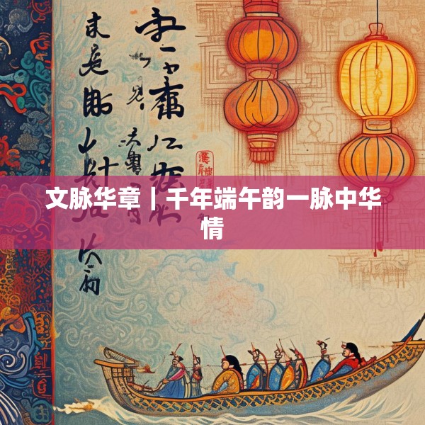 文脉华章｜千年端午韵一脉中华情
