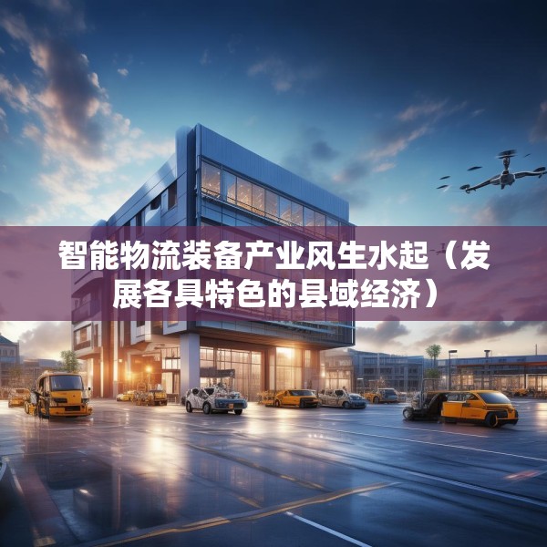 智能物流装备产业风生水起（发展各具特色的县域经济）