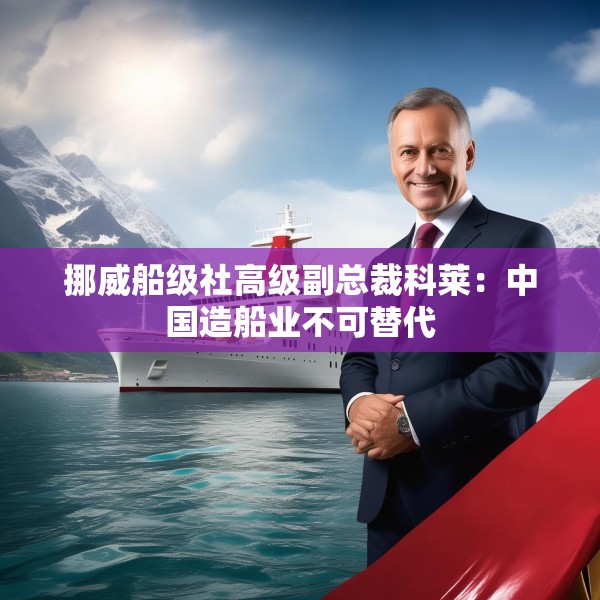 挪威船级社高级副总裁科莱：中国造船业不可替代