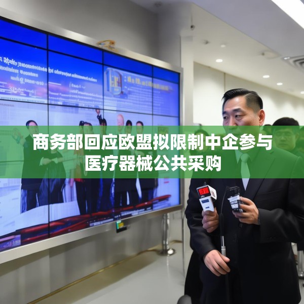 商务部回应欧盟拟限制中企参与医疗器械公共采购