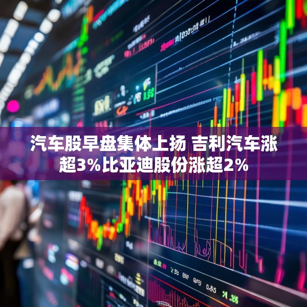 汽车股早盘集体上扬 吉利汽车涨超3%比亚迪股份涨超2%