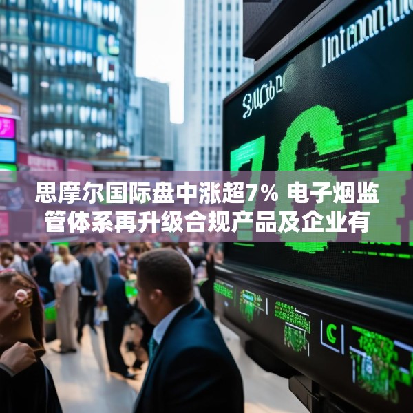 思摩尔国际盘中涨超7% 电子烟监管体系再升级合规产品及企业有望受益