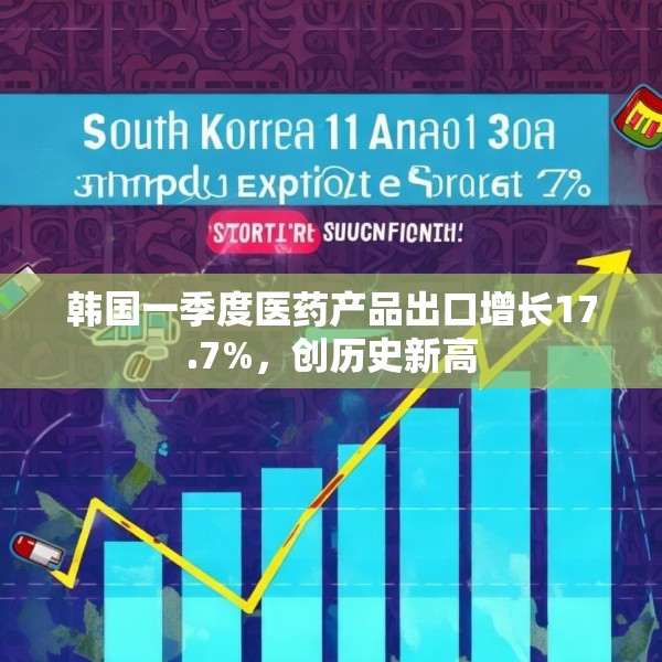 韩国一季度医药产品出口增长17.7%，创历史新高