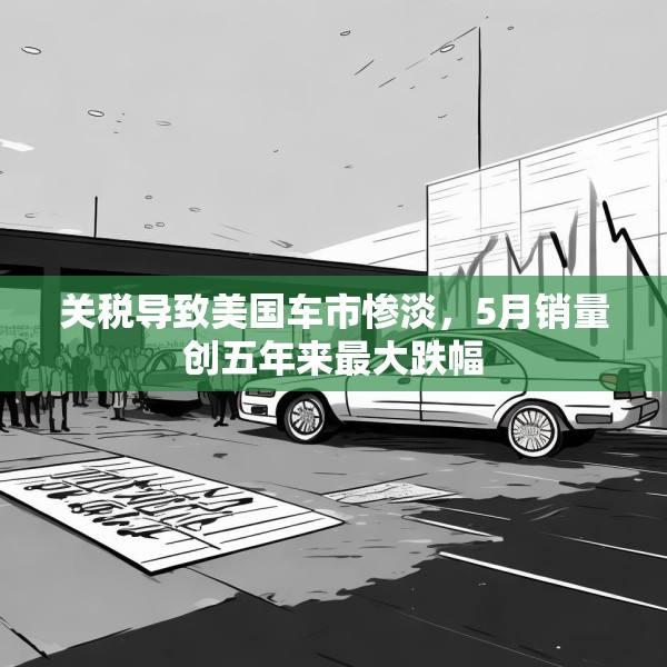 关税导致美国车市惨淡，5月销量创五年来最大跌幅
