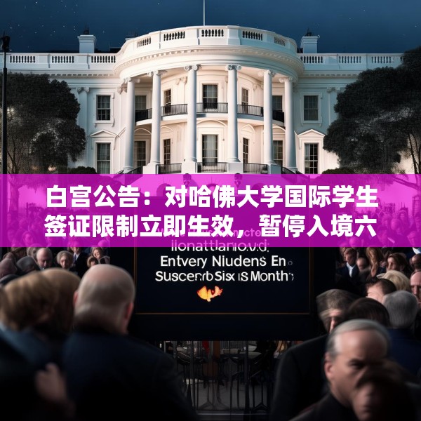 白宫公告：对哈佛大学国际学生签证限制立即生效，暂停入境六个月