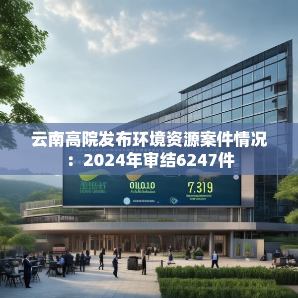 云南高院发布环境资源案件情况：2024年审结6247件