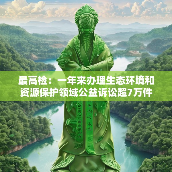最高检：一年来办理生态环境和资源保护领域公益诉讼超7万件