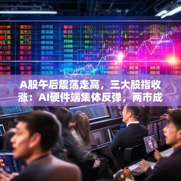 A股午后震荡走高，三大股指收涨：AI硬件端集体反弹，两市成交近1.3万亿元