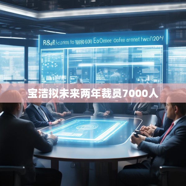 宝洁拟未来两年裁员7000人