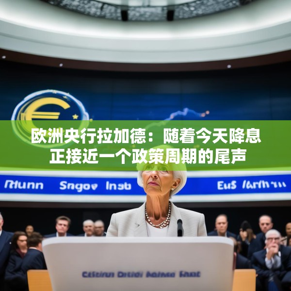 欧洲央行拉加德：随着今天降息 正接近一个政策周期的尾声