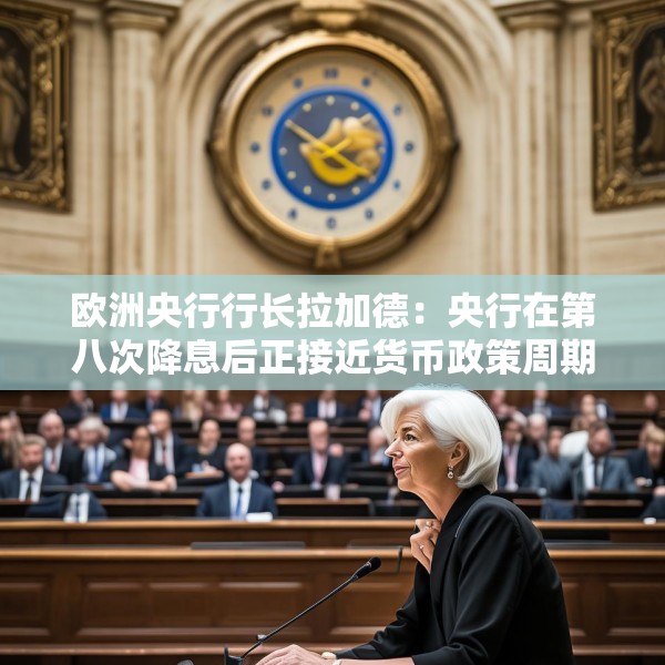 欧洲央行行长拉加德：央行在第八次降息后正接近货币政策周期尾声